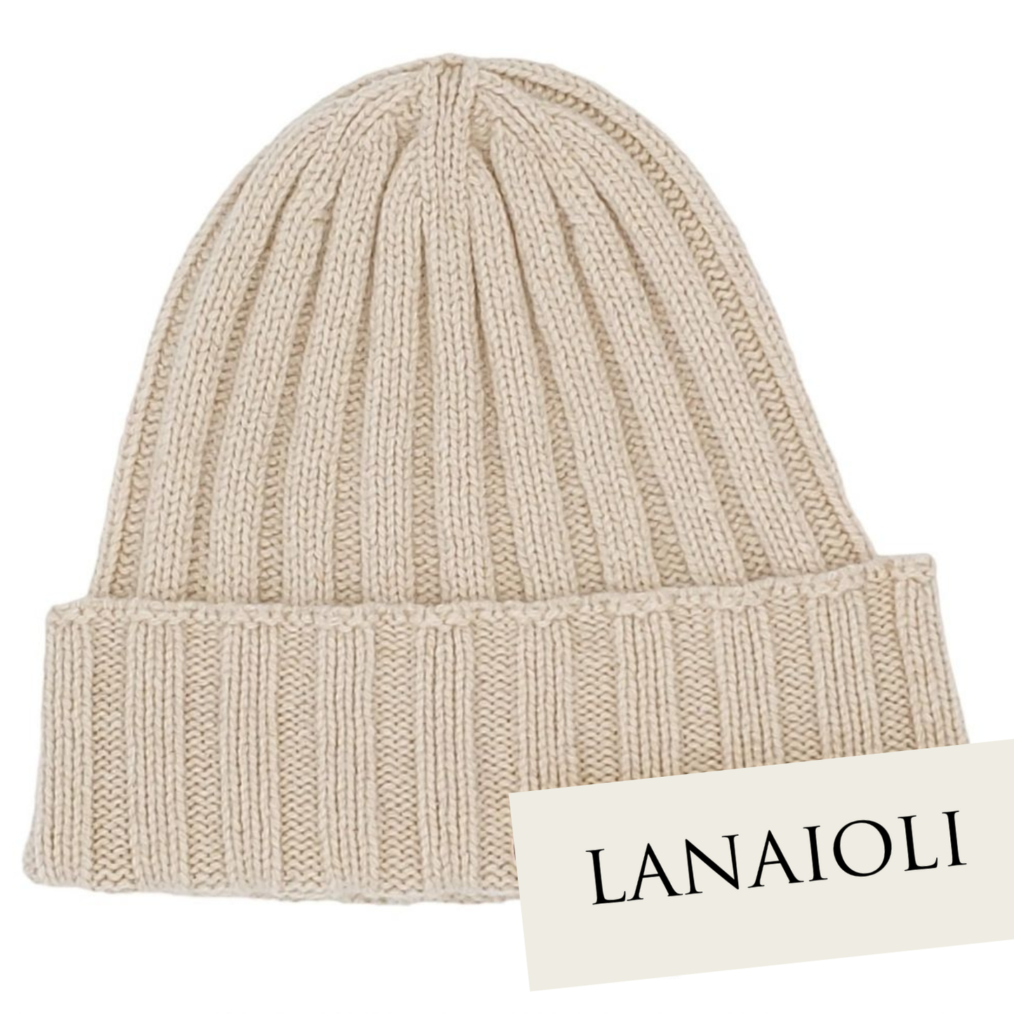Cappello Donna a coste in Cashmere Rigenerato-3