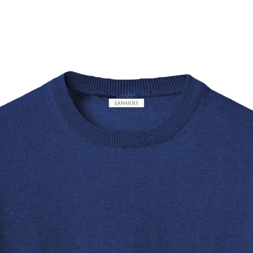 Men's Cashmere Crewneck Shooting Sweater