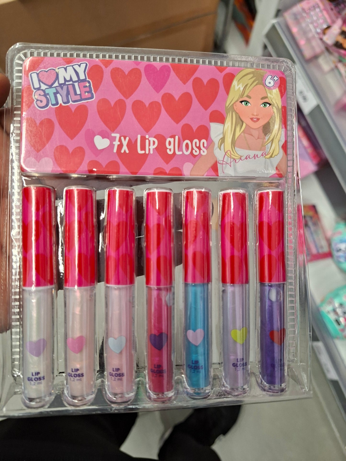 7× Lip gloss