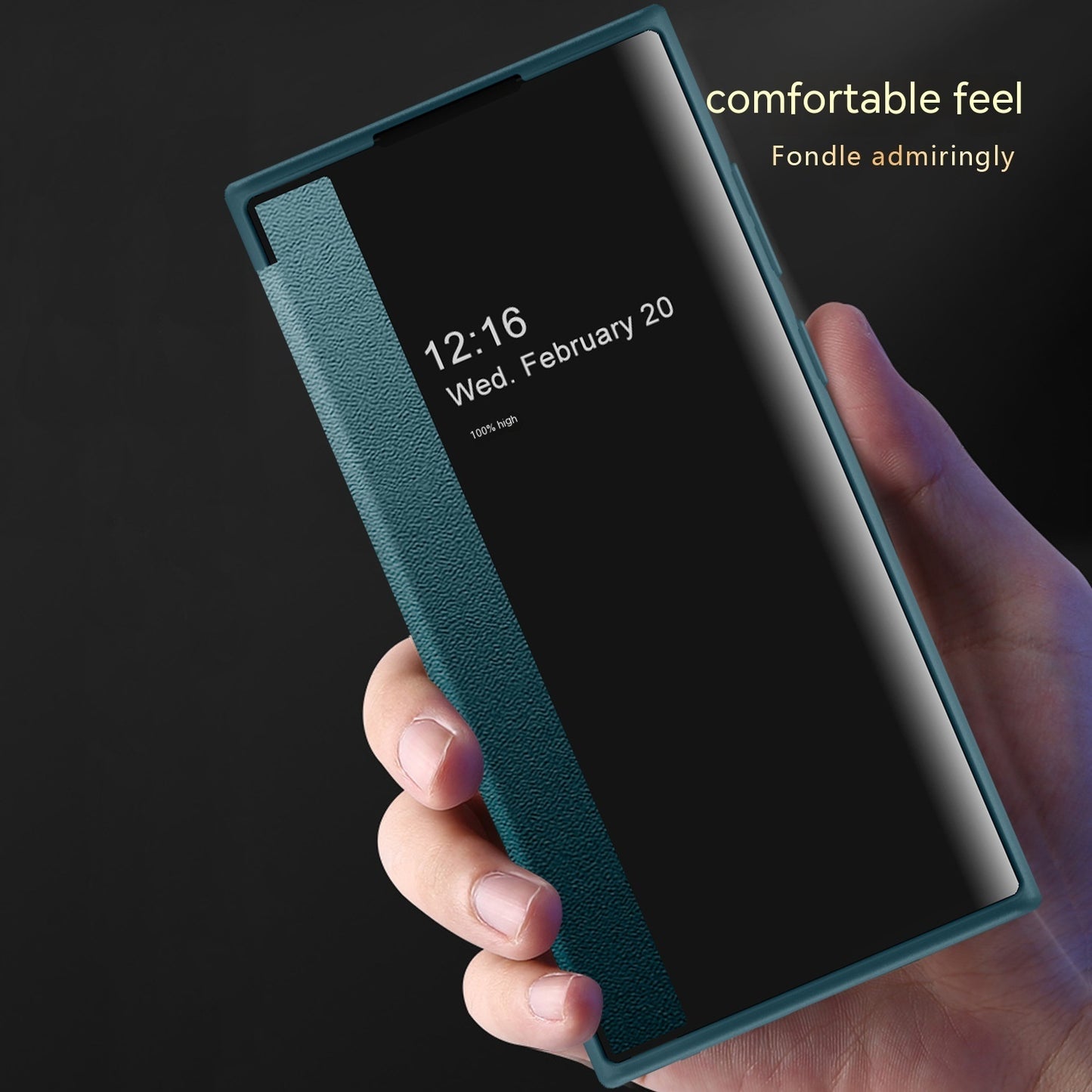 Flip Leather Case Mobile Phone Protective Case Drop-resistant