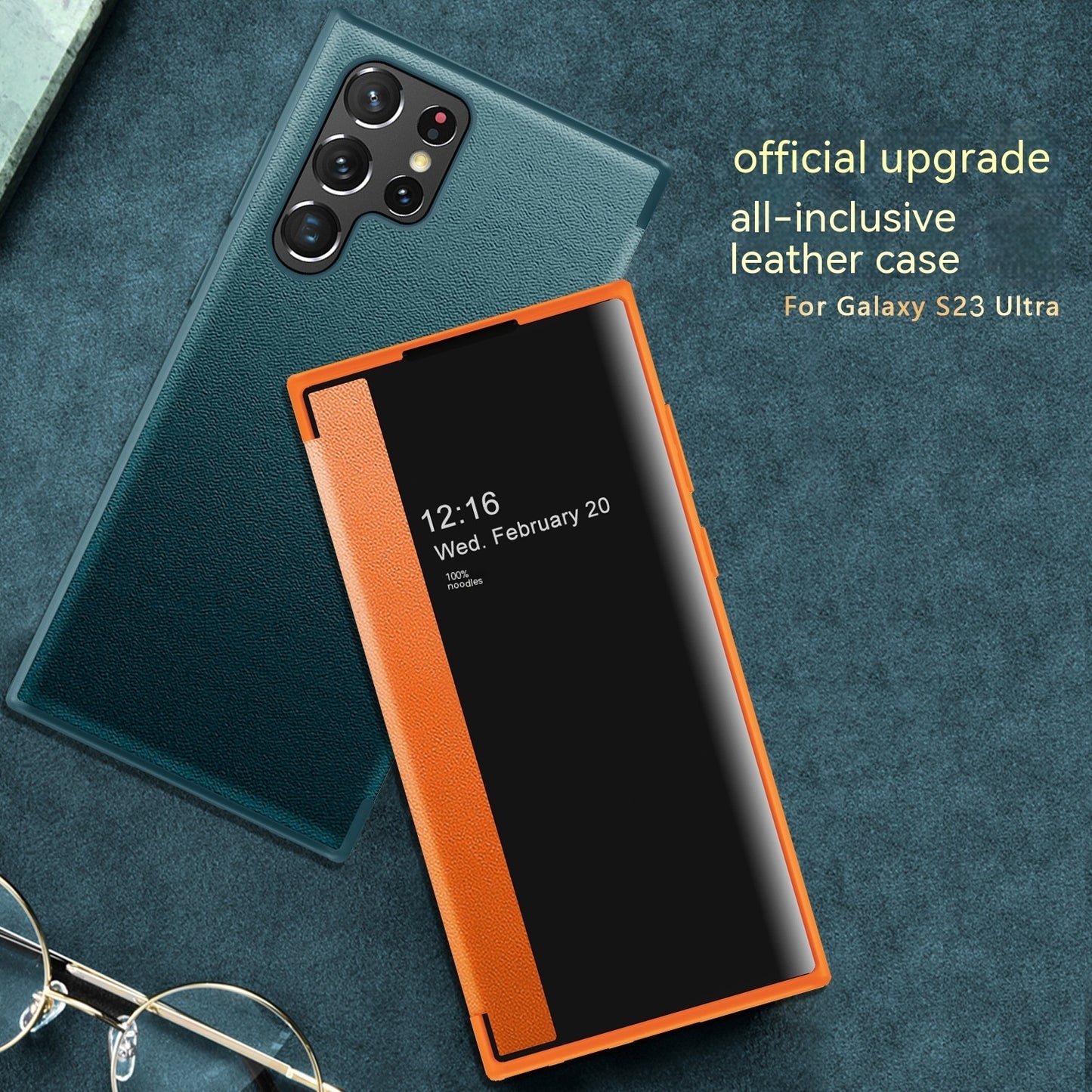 Flip Leather Case Mobile Phone Protective Case Drop-resistant