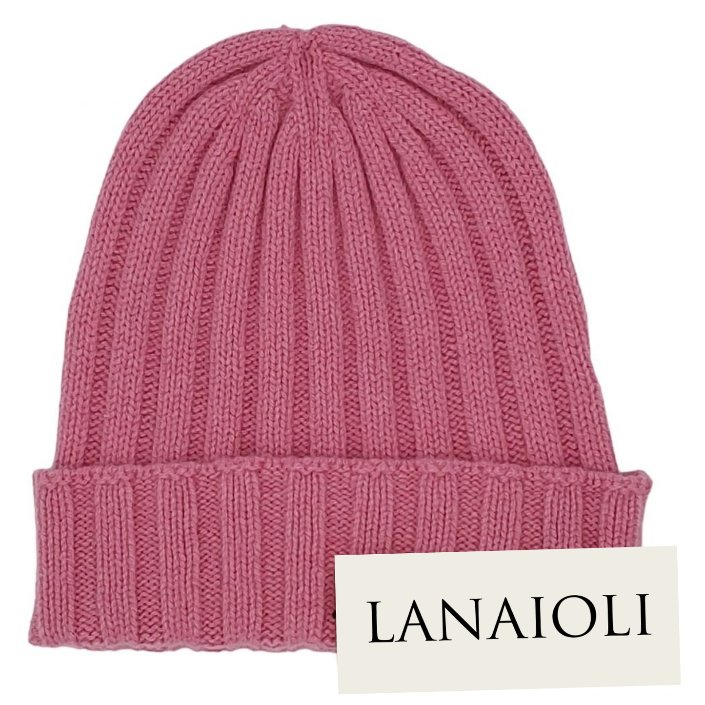 Cappello Donna a coste in Cashmere Rigenerato-0