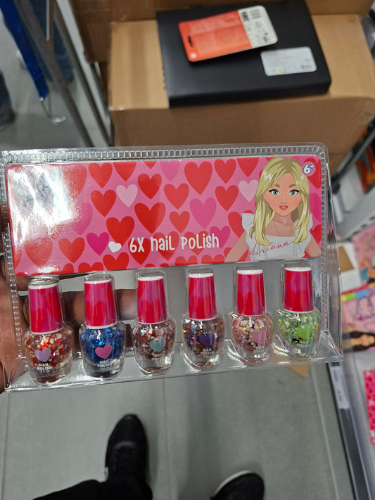 6×Nails Polish